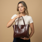 Tote Bag Women Leather Shoulder Crossbody Handbag