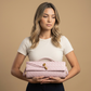 Crossbody Bag Woven Leather Clutch Handbag