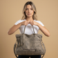 Tote Bag Women Large Studded Suede Work Bag