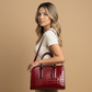 Tote Bag Croc Embossed Finish