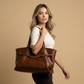 Tote Bag Women Large Leather Work Handbag