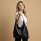 Hobo Bag Women Vegan Leather Work Handbag