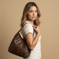 Hobo Bag Women Large Leather Shoulder Handbag
