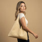 Tote Bag Woven Retro Silhouette