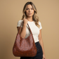 Hobo Bag Women Large Leather Shoulder Handbag