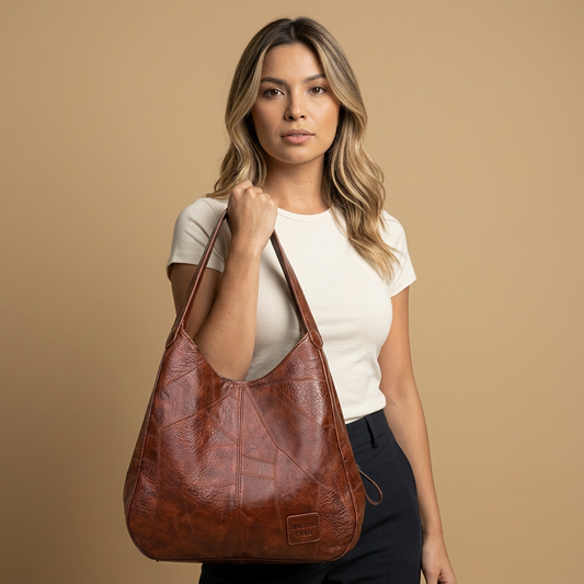 Hobo Bag Women Large Leather Shoulder Handbag