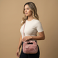 Shoulder Bag Faux Fur Handle