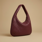 Hobo Bag Women Woven Leather Oversized Handbag