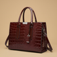 Tote Bag Croc Embossed Finish