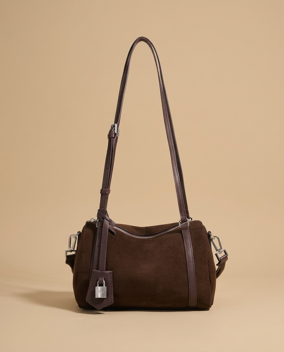 Crossbody Bag with Buckle Strap