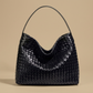 Hobo Bag Woven Suede Texture