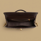 Crossbody Bag Woven Leather Clutch Handbag