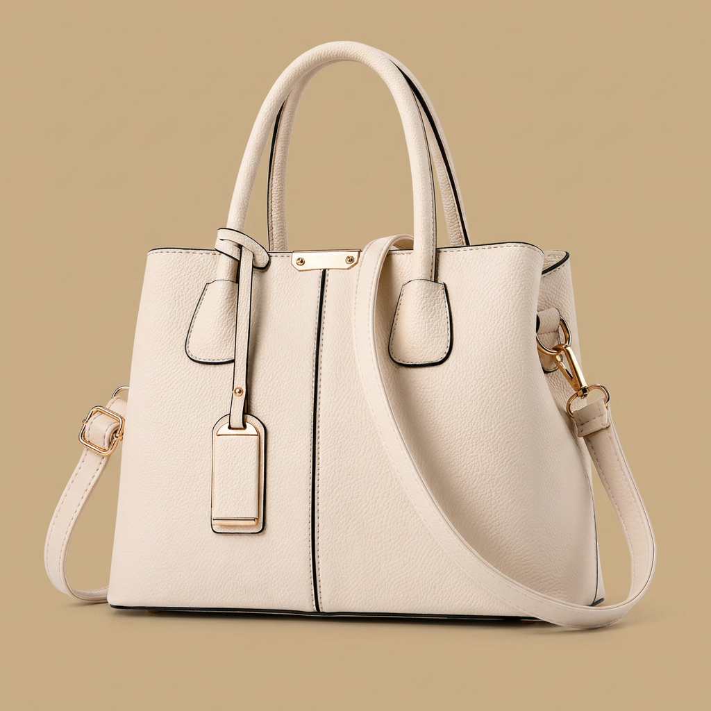 Shoulder Bag Women Pebbled Leather Tote Handbag