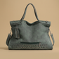 Tote Bag Women Large Studded Suede Work Bag
