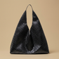 Tote Bag Woven Retro Silhouette