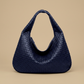 Hobo Bag Women Woven Leather Oversized Handbag