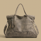 Tote Bag Women Large Studded Suede Work Bag