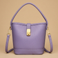 Shoulder Bag with Gold Clasp