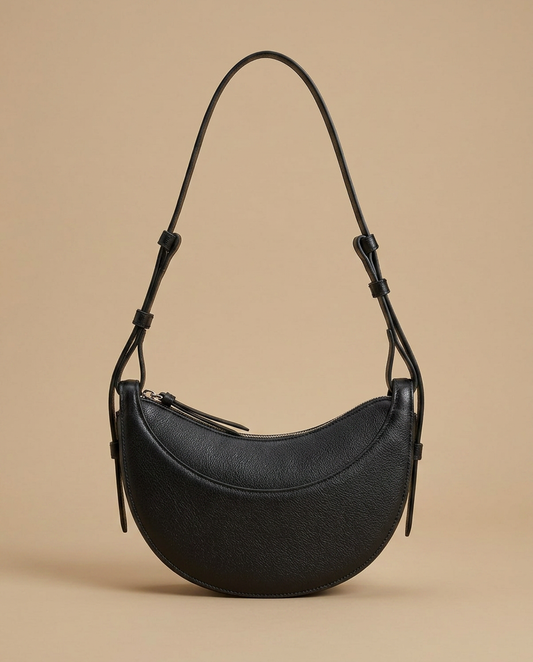 Crossbody Bag Half Moon Silhouette