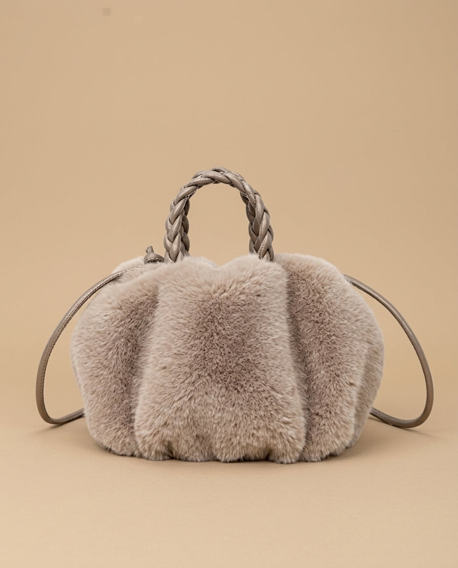 Crossbody Bag Plush Cloud Design