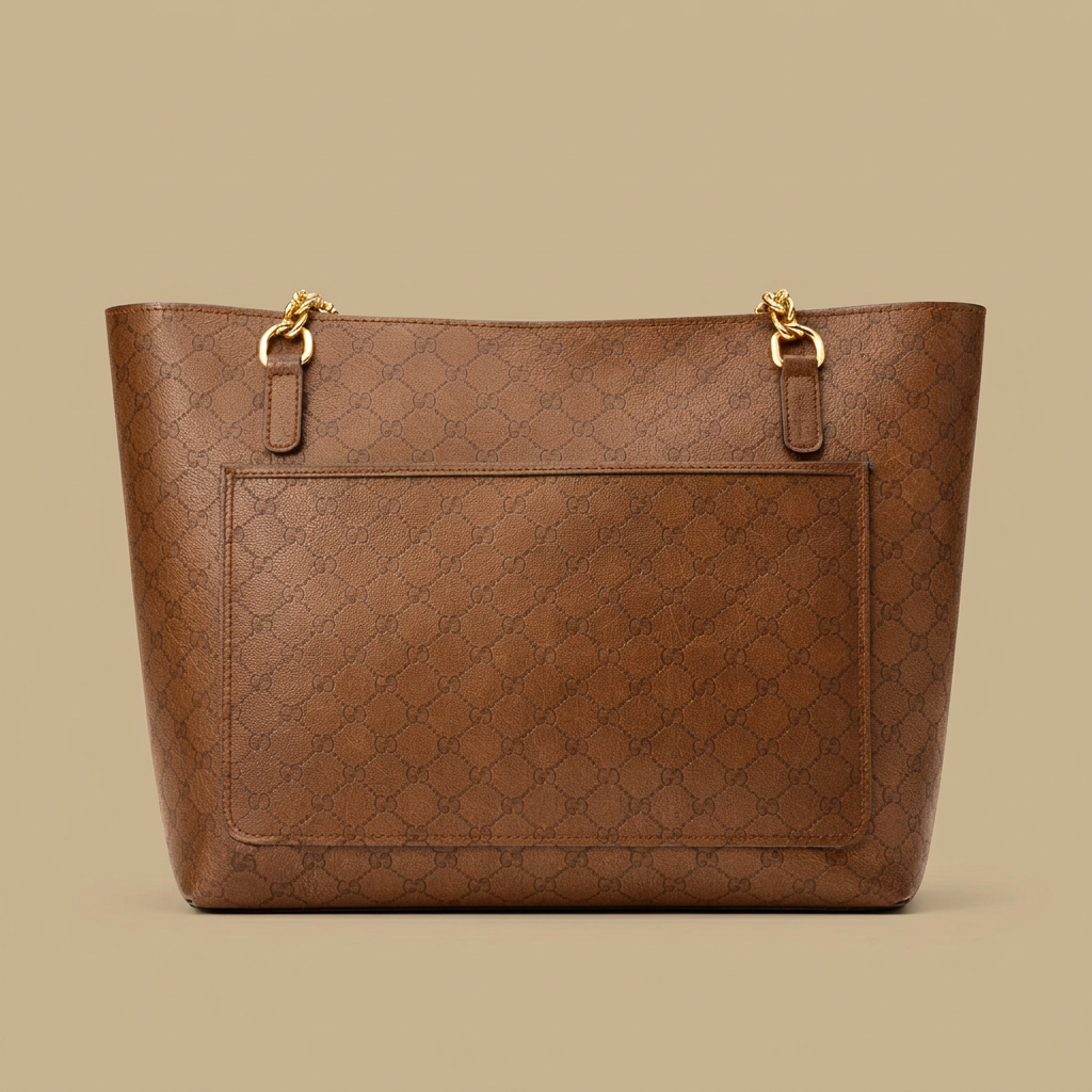 Tote Bag Women Chain Strap Monogram Handbag