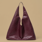 Tote Bag Woven Retro Silhouette