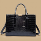 Tote Bag Croc Embossed Finish