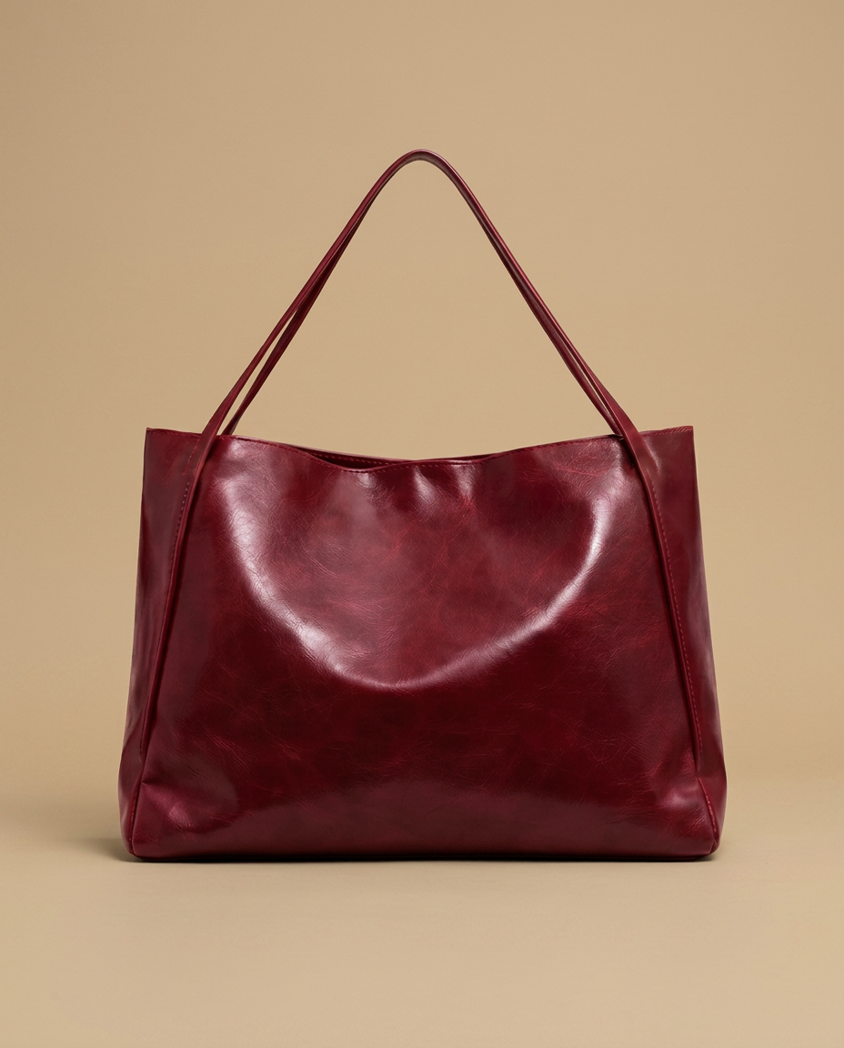 Tote Bag Slouchy Glossy Finish