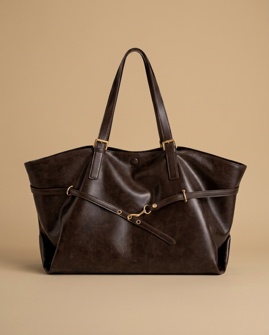 Tote Bag Women Large Leather Work Handbag