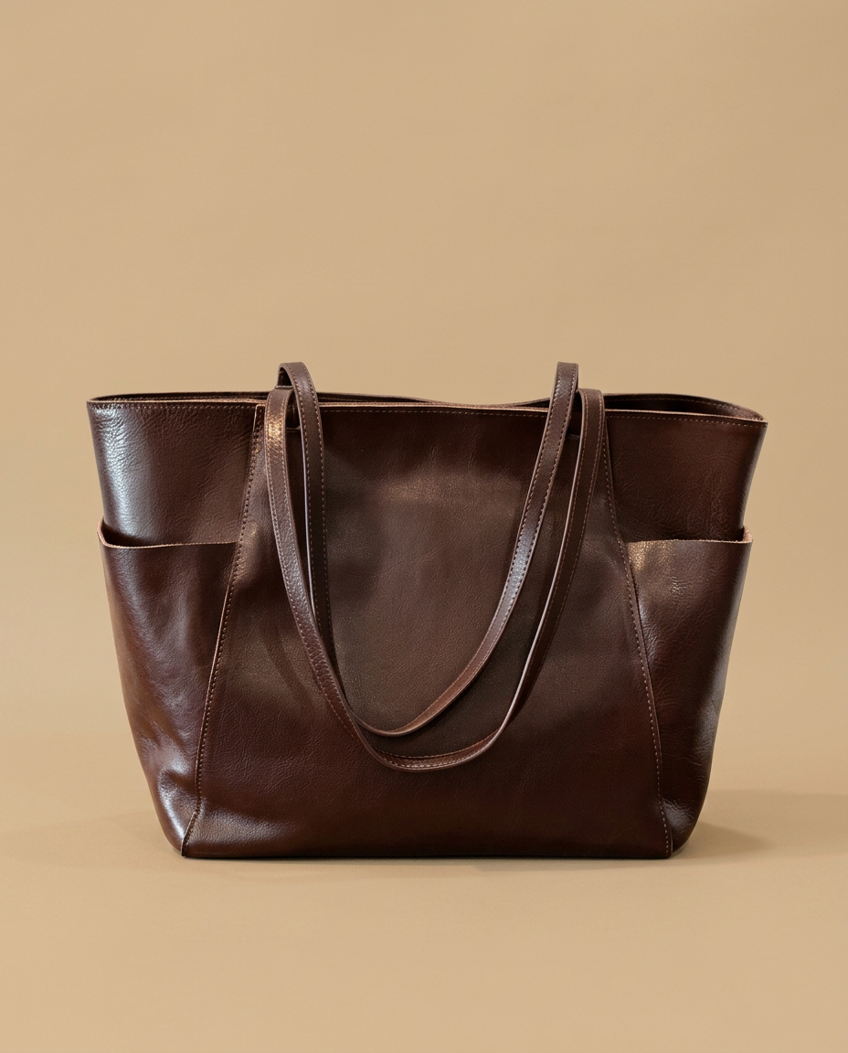 Tote Bag with Exterior Pockets