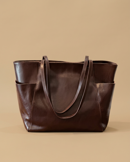 Tote Bag with Exterior Pockets