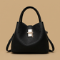 Shoulder Bag Women Leather Tote Gold Hardware