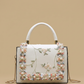 Crossbody Bag with Floral Lace