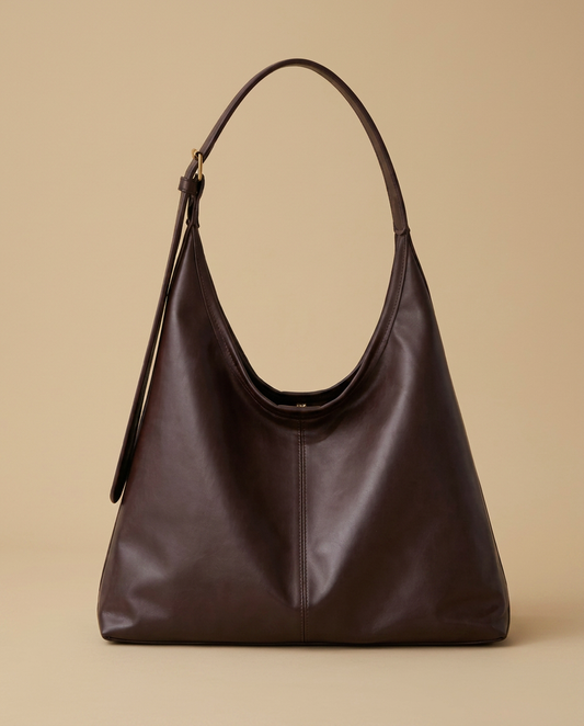 Hobo Bag Women Vegan Leather Work Handbag