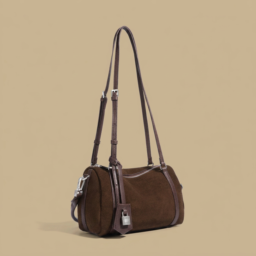 Crossbody Bag with Buckle Strap