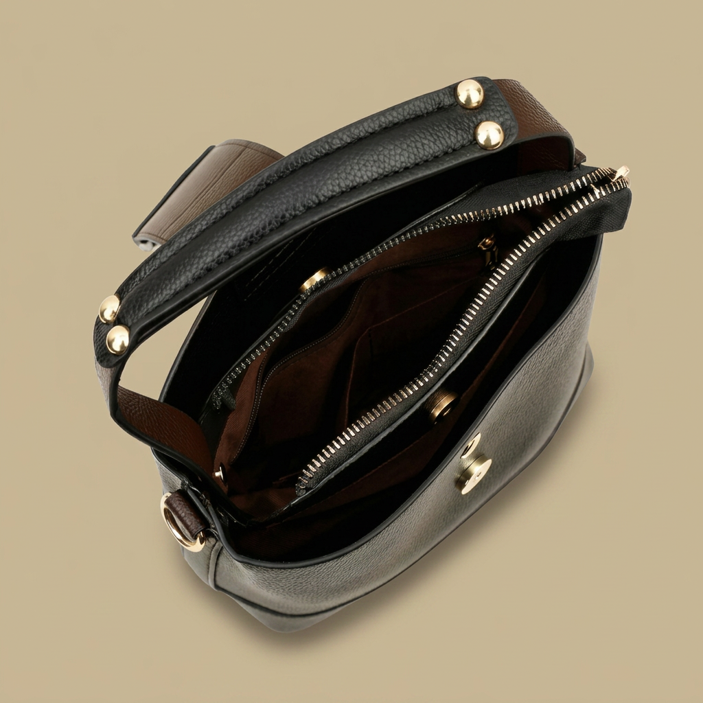 Crossbody Bag with Chain Strap