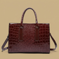 Tote Bag Croc Embossed Finish
