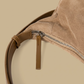 Hobo Bag with Suede Texture