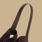 Hobo Bag with Suede Finish