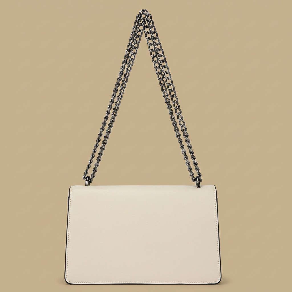 Crossbody Bag Snake Embossed Flap