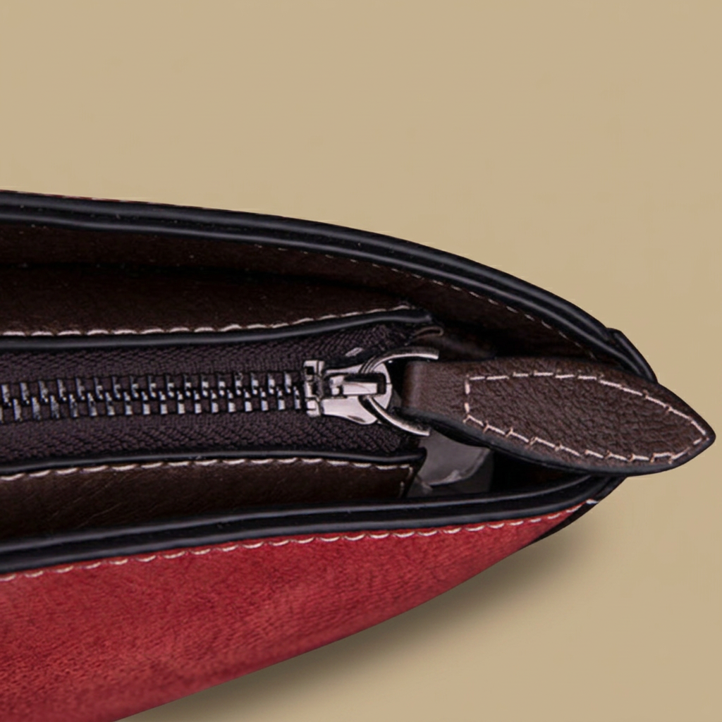 Shoulder Bag with Floral Applique