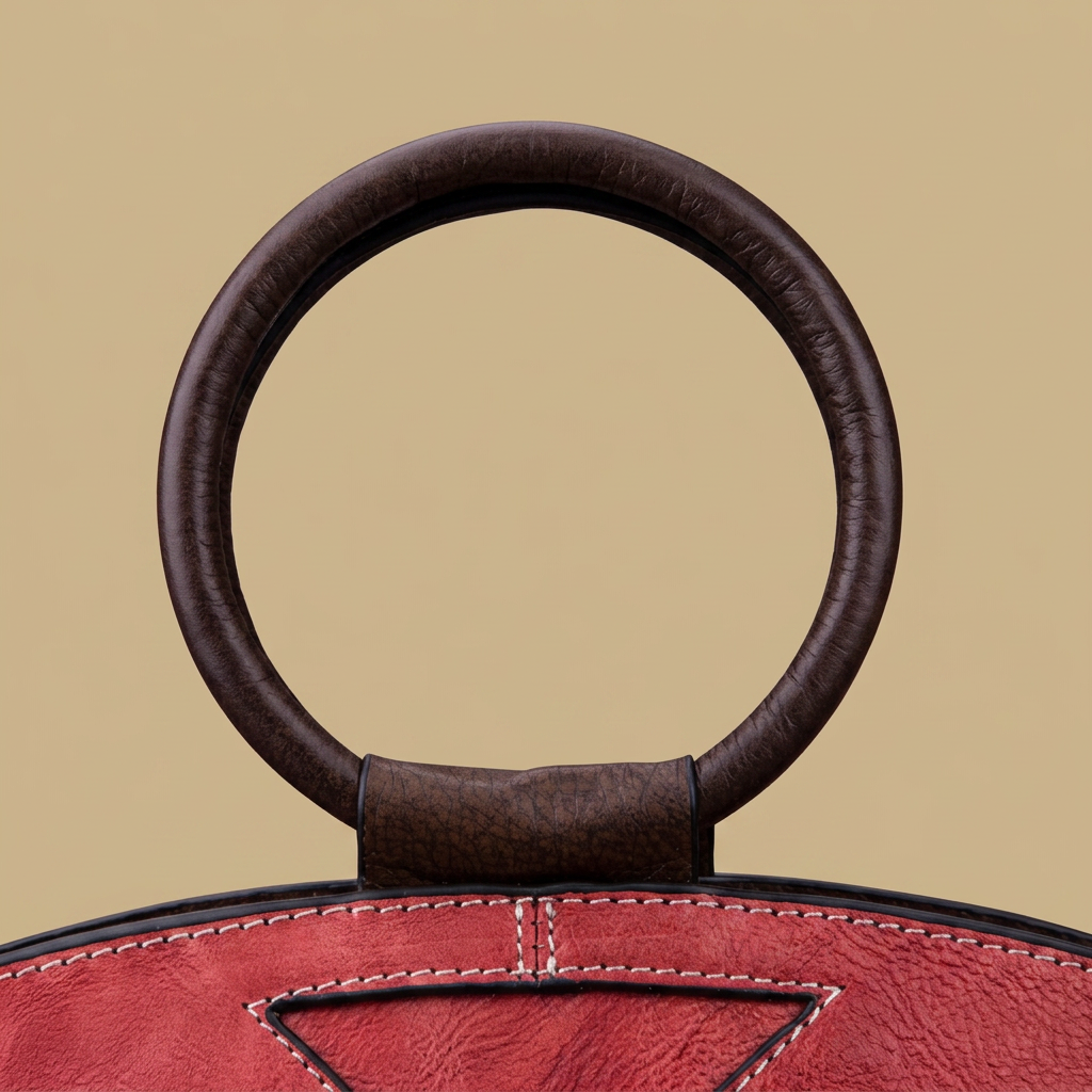 Shoulder Bag with Floral Applique