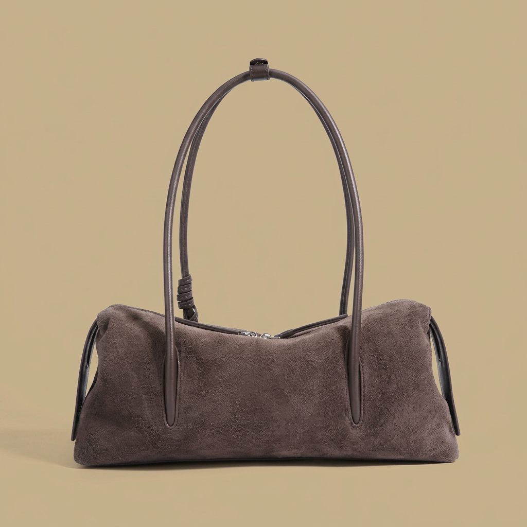 Shoulder Bag with Tassel Accent