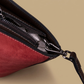 Shoulder Bag with Floral Applique