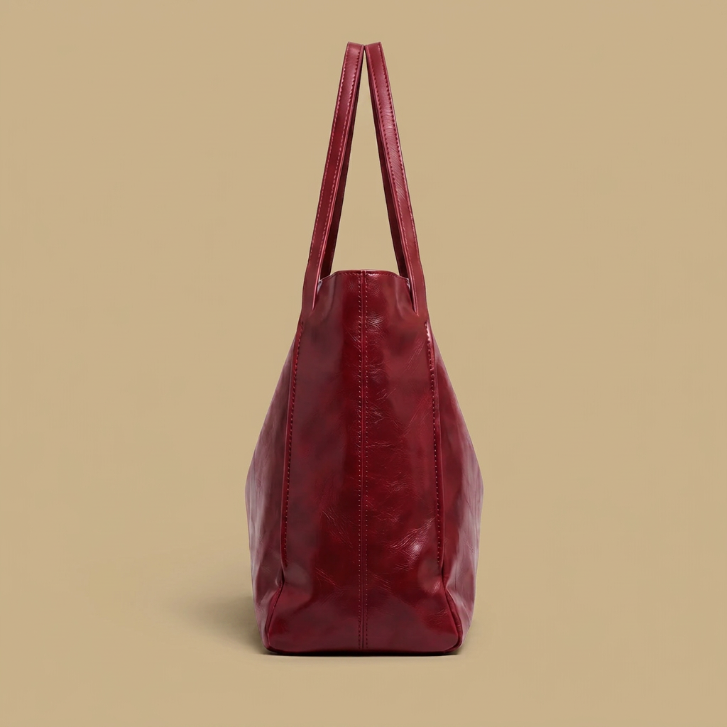 Tote Bag Slouchy Glossy Finish