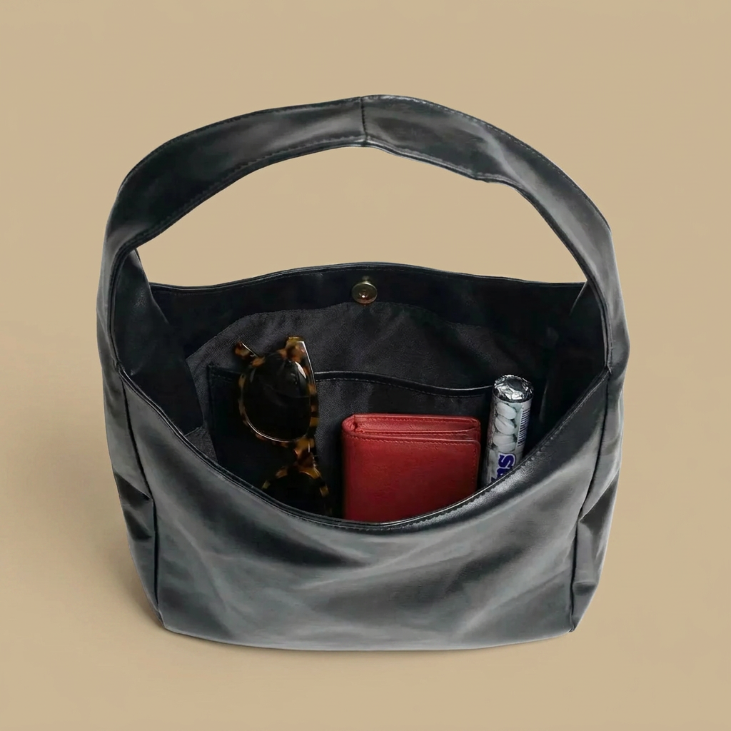 Crossbody Bag Pebbled Leather Finish