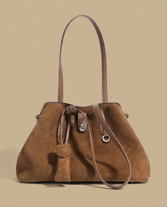 Soft-leather Vintage Minimalist Versatile Shoulder Bag