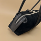 Shoulder Bag with Double Zipper