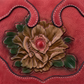 Shoulder Bag with Floral Applique